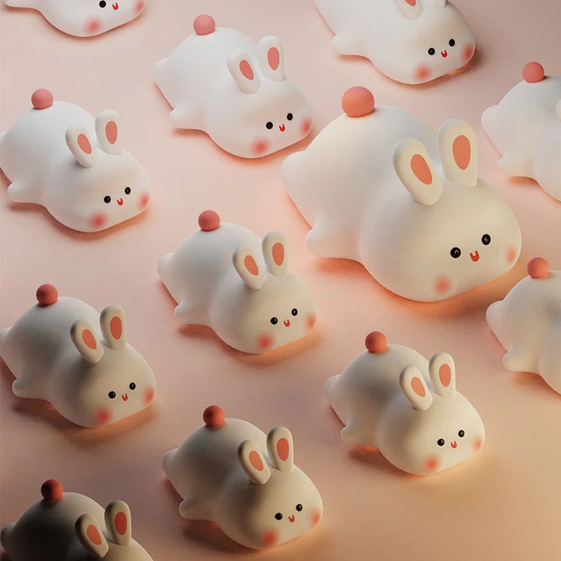 Dazzlefinds™ Rabbit Silicone Lamp