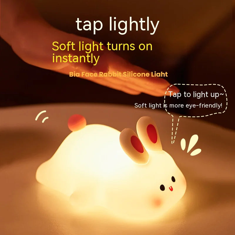 Dazzlefinds™ Rabbit Silicone Lamp
