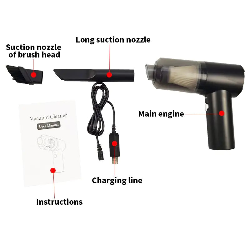 Dazzlefinds™ Cordless Vacuum Cleaner