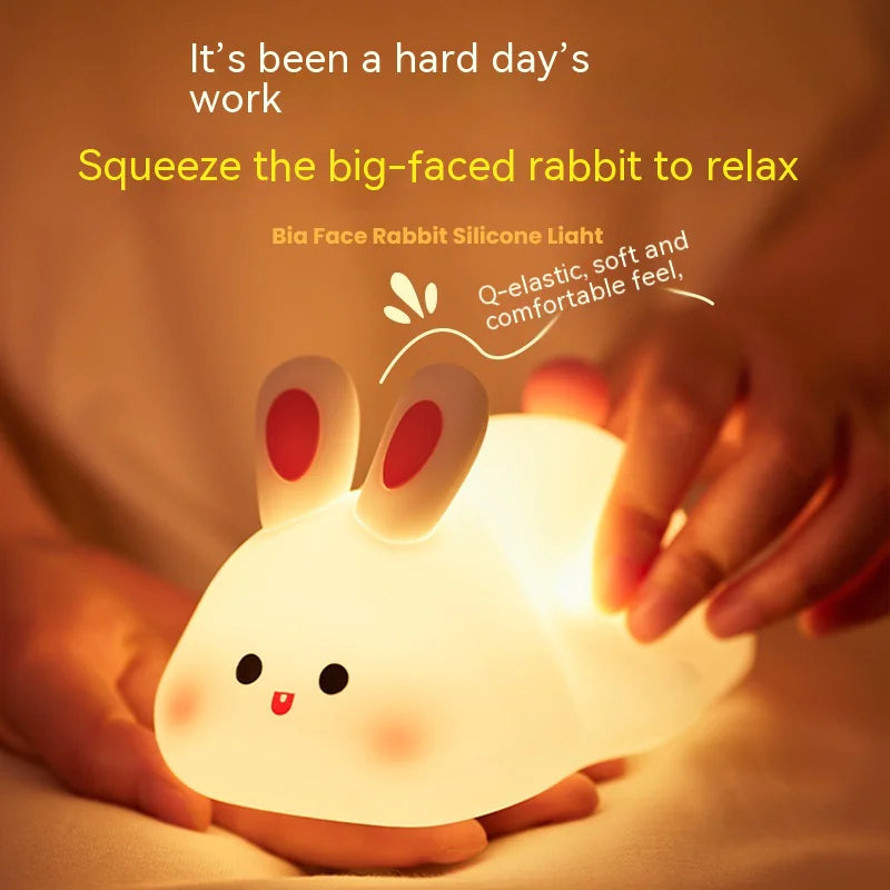 Dazzlefinds™ Rabbit Silicone Lamp