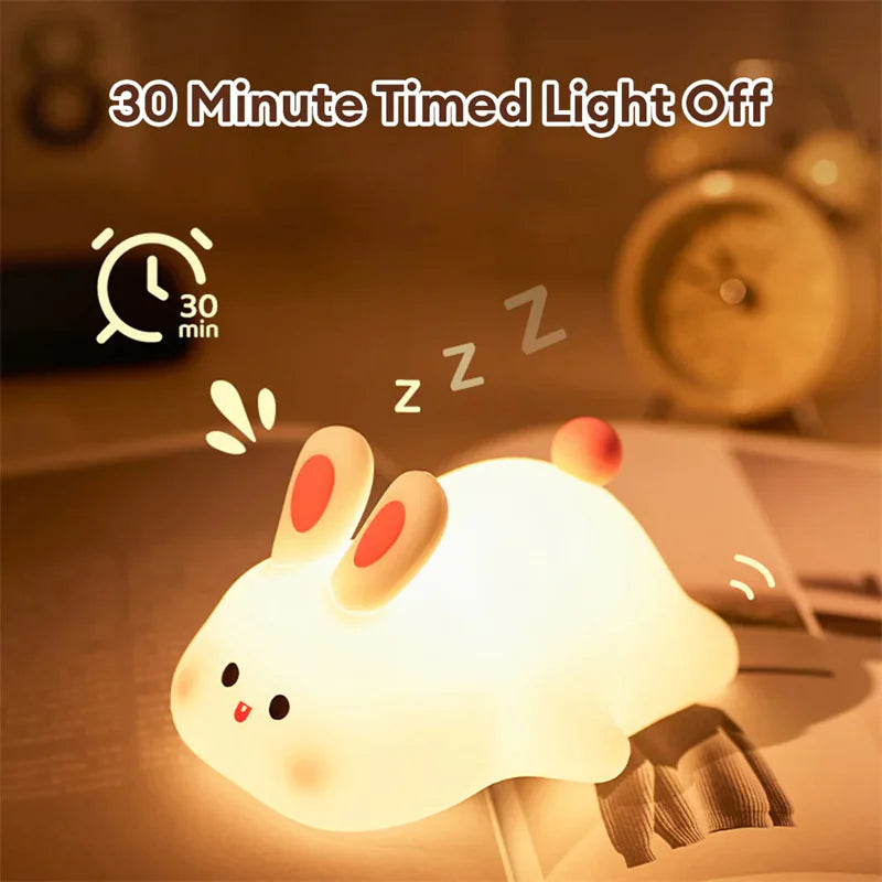 Dazzlefinds™ Rabbit Silicone Lamp