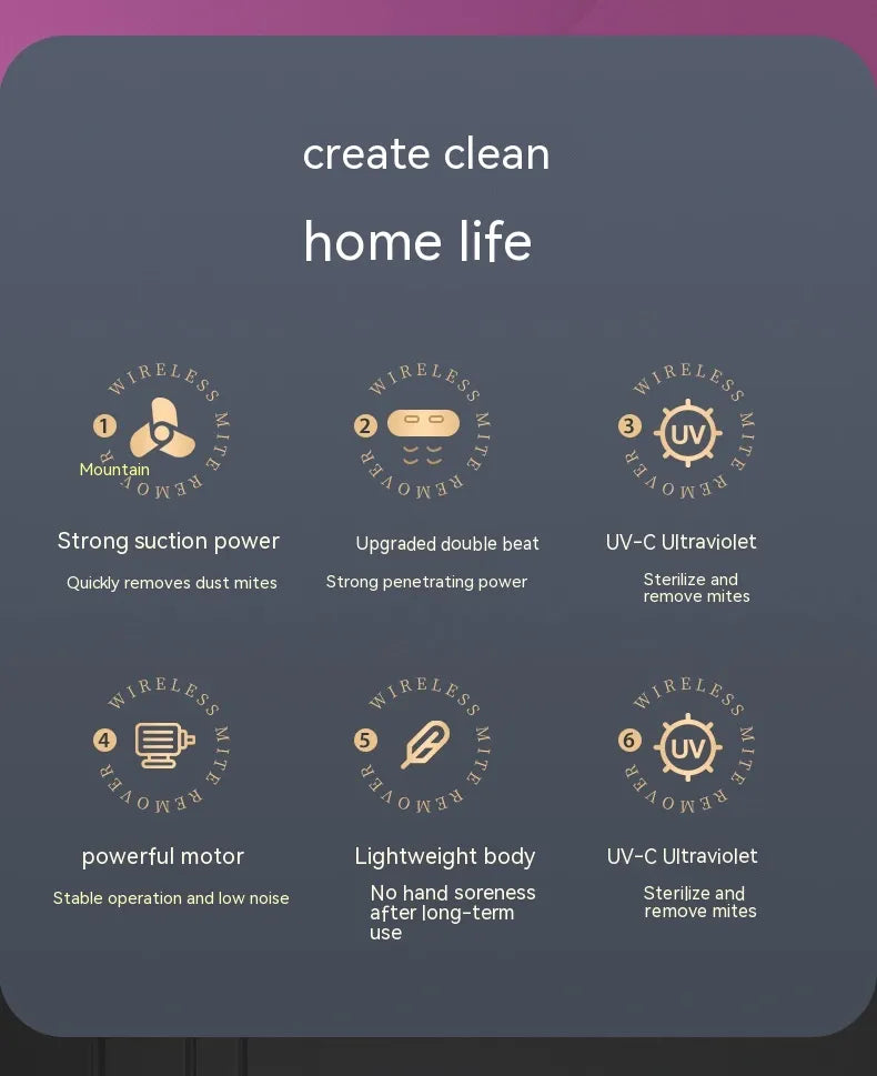 Mite Remover Vacuum Cleaner
