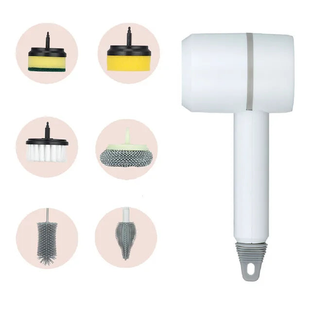 Dazzlefinds™ Electric Spin Scrubber