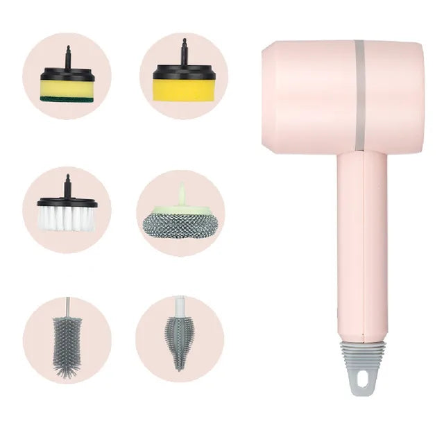 Dazzlefinds™ Electric Spin Scrubber