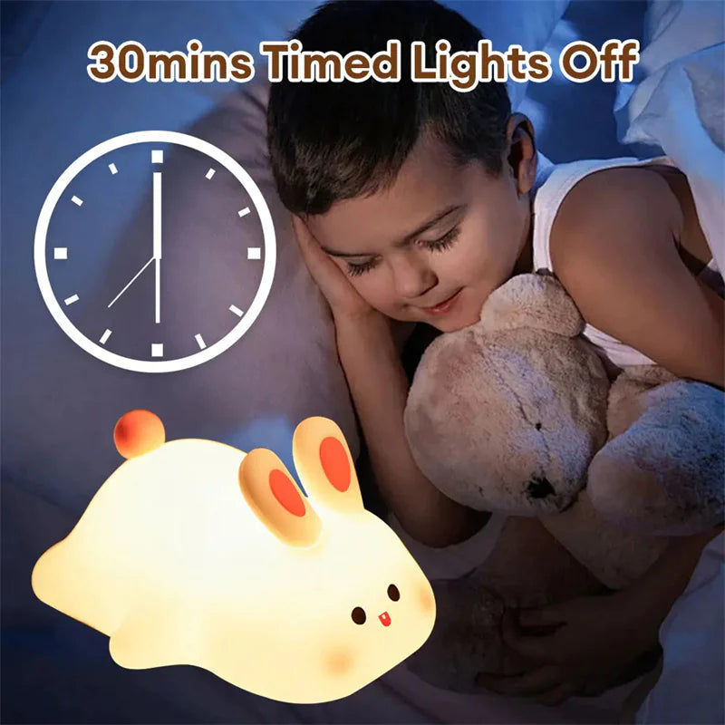 Dazzlefinds™ Rabbit Silicone Lamp