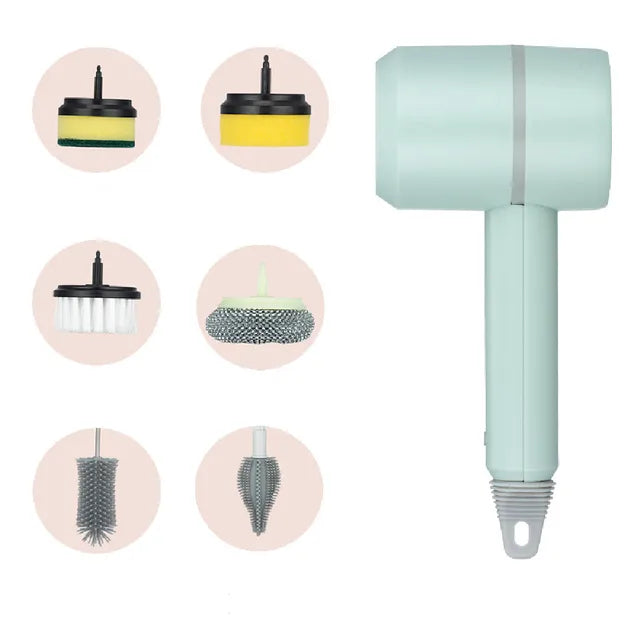 Dazzlefinds™ Electric Spin Scrubber